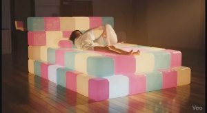 РАДУЖНАЯ ЖЕЛЕЙНАЯ КРОВАТЬ: невероятное УДОВЛЕТВОРЕНИЕ! 🌈✨