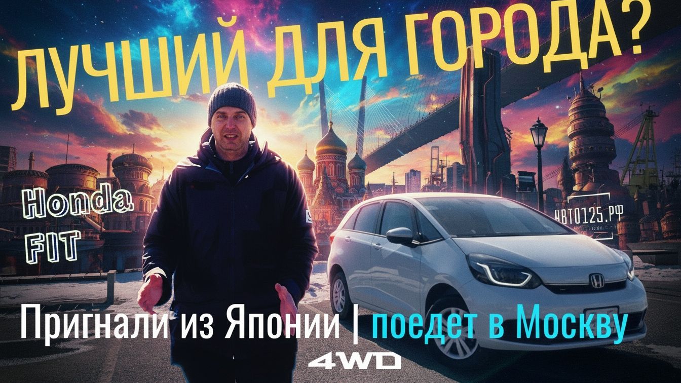 Honda FIT 2025 4WD | НОВОЕ ПОКОЛЕНИЕ ПОПУЛЯРНОГО ХЭТЧБЭКА, ЧТО НОВОГО? | Цена #авто125рф #hondafit