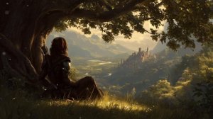 По ту сторону долины - Нежная эльфийская музыка, фоновая музыка для отдыха и расслабления