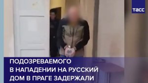 Подозреваемого в нападении на Русский дом в Праге задержали
