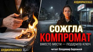Она собрала компромат и СОЖГЛА ЕГО. Но сожгла не магазин, а... Аудиорассказ