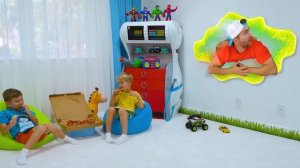 Влад и Ники. Крис становится супергероем и помогает своим друзьям!