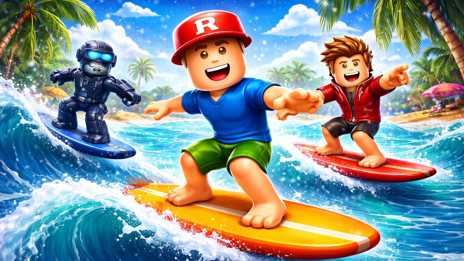 НЕРЕАЛЬНЫЙ СЁРФИНГ В РОБЛОКСЕ #2