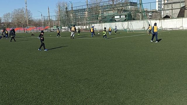 Кубок весенние каникулы по 16 году ФК Десятка - ФК Иркутск Ющук 2017 6+1 1 тайм.mp4