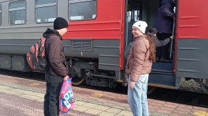 Будни нашей семьи..Встретили и проводили..Мои растишки..