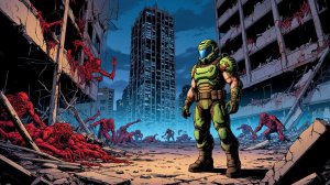 Железное мясо шагает по Земле, всему виной инцидент на Луне. Прохождение Iron Meet.