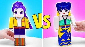 Мастерская кукла охотников на демонов своими руками 💜👗 Создавай, украшай и играй!