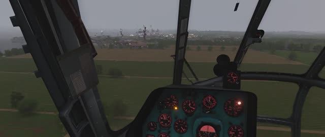 DCS: Cold War Germany - Mi-8 Flight Over The Seaport