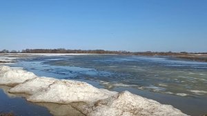 Разлив Оки дорога на Маяк затоплена