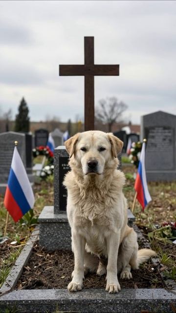 Прощай, верный друг: грусть и утрата #собака #покой #печаль