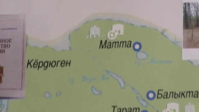 Карта деревянного зодчества Мегино-Кангаласского улуса.