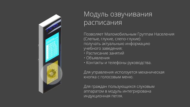 Табло расписания