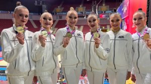 Российские гимнастки взяли четыре медали на этапе Кубка мира в Болгарии