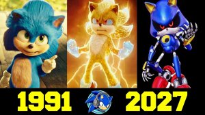 [Full Evolution] СОНИК - Эволюция (1991-2027) ! Все Появления Синего Ежа !