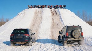 ИГРА на СЛАБО! ТИГУАН и ТАНК 300 НА СПОР проходят ЖЕСТКИЕ ПРЕПЯТСТВИЯ!