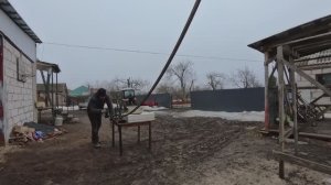 ДУГИ ДЛЯ ТЕПЛИЦЫ СВОИМИ РУКАМИ!! ВСЁ ЗАТОПИЛО!!ЖИЗНЬ В ДЕРЕВНЕ