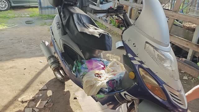 Скутер САМУРАЙ изготовление переднего щитка своими руками!!