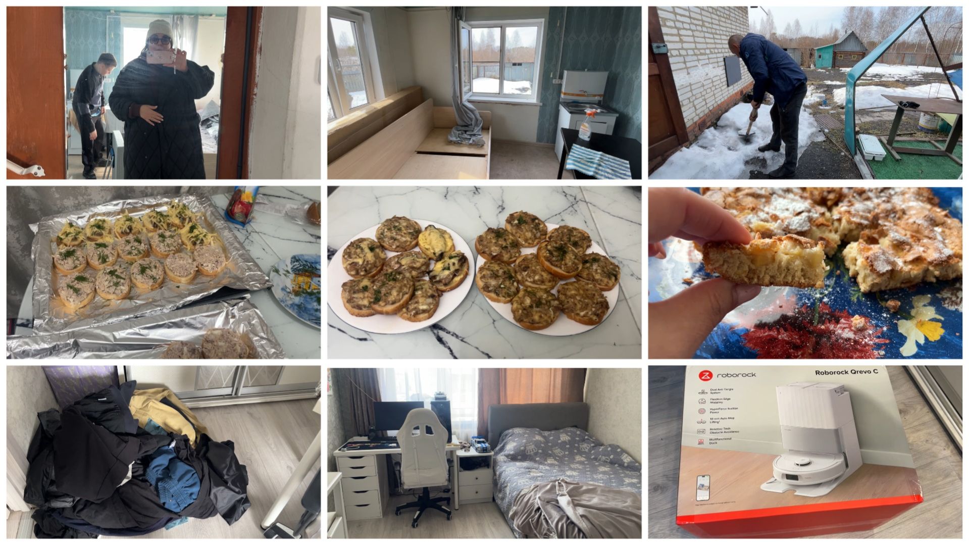 ВЫНОСИМ ВСЕ ИЗ ДОМА🏠БУДЕМ ПРОДАВАТЬ?/УБОРКА РАСХЛАМЛЕНИЕ/СЫН ПРИГОТОВИЛ ШАРЛОТКУ/ГОРЯЧИЕ БУТЕРБРОДЫ