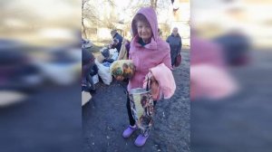 Донецк. Гуманитарная помощь жителям Жилплощадки