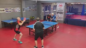 ФИНАЛ: Шибков/Иванов (1022) - Чирков/Егоров (1206) 26.03 настольный теннис Парный РАНДОМ турнир