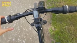 Вот как покатались на велосипедах