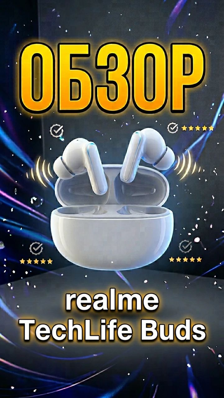 Обзор Наушников realme TechLife Buds - Стоит ли покупать?
