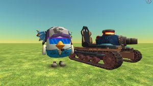 Построил танк в чикен ган!