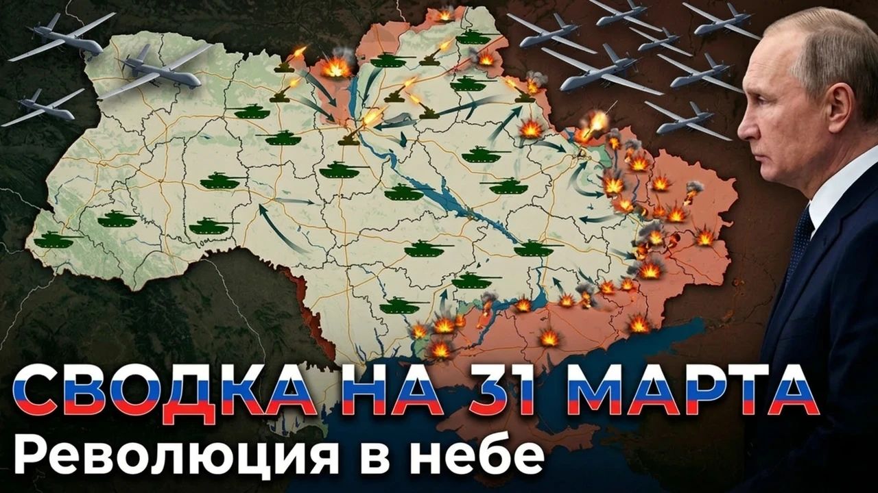 СВОДКА НА 31 МАРТА, КАРТА СВО СЕГОДНЯ, НОВОСТИ , СВО НА УКРАИНЕ, ВОЙНА ИРАН 2026 ЮРИЙ ПОДОЛЯКА