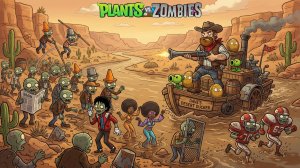 Зомби против растений-2 Plants vs Zombies PvZ Растения против Зомби ПвЗ-2
