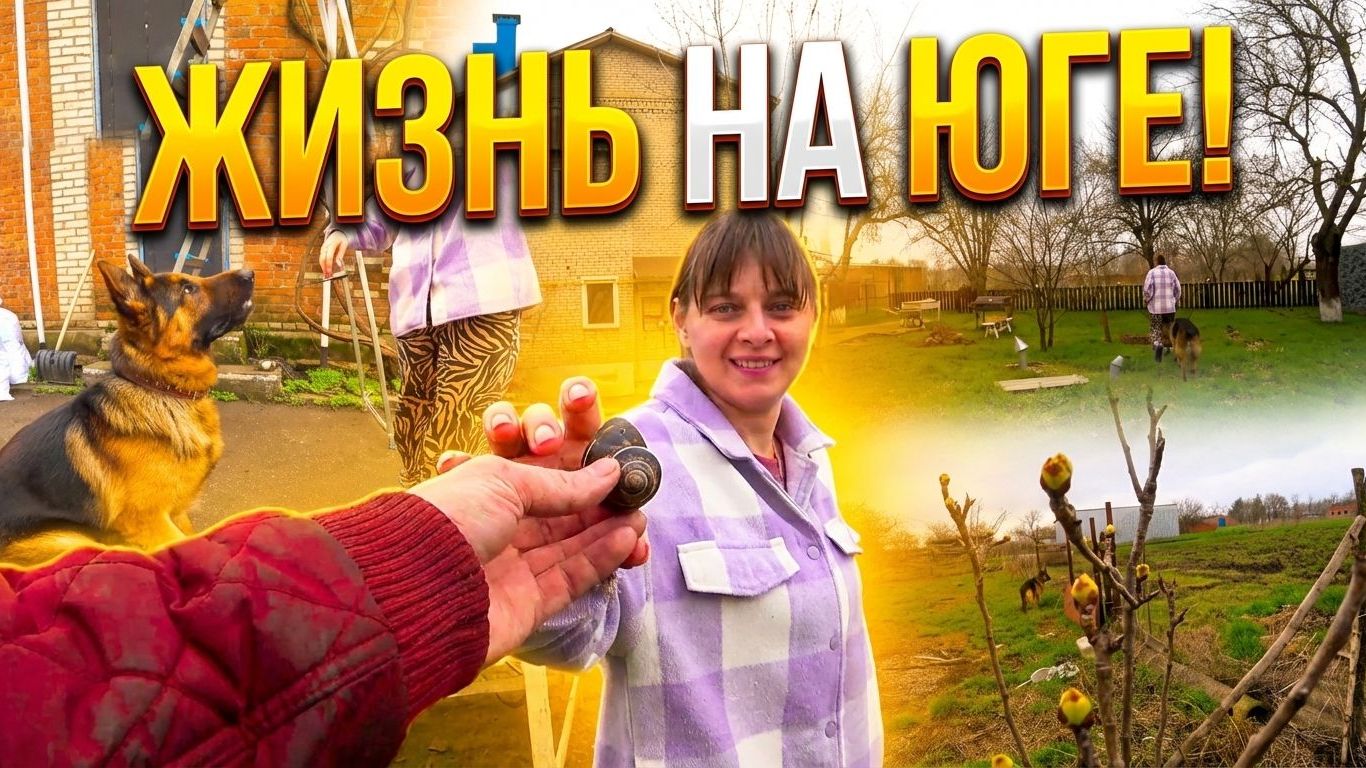 ОСМАТРИВАЕМ ВЛАДЕНИЯ. ЕДЕМ В КРОПОТКИН. Из города в деревню — 907 серия