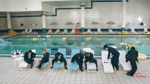 BTS SWIM + перевод (бассейн)