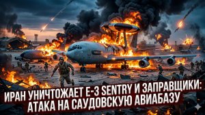 💥Рэйчел Блевинс |СЕНСАЦИЯ! Иран уничтожил «летающий радар» НАТО и танкеры на базе Саудовской Аравии