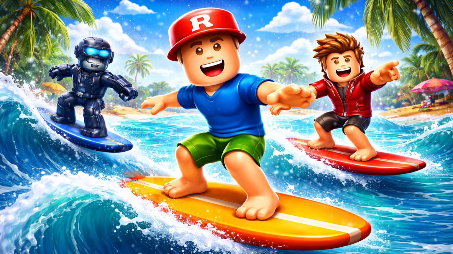 НЕРЕАЛЬНЫЙ СЁРФИНГ В РОБЛОКСЕ