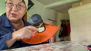 Замена лески на тримере