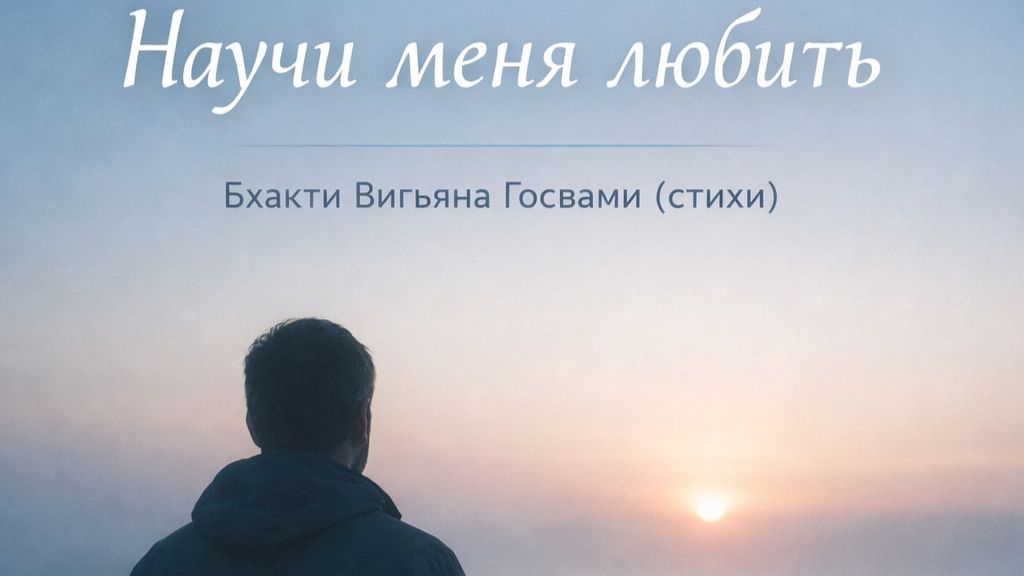 Научи меня любить  песня на стихи Бхакти Вигьяны Госвами