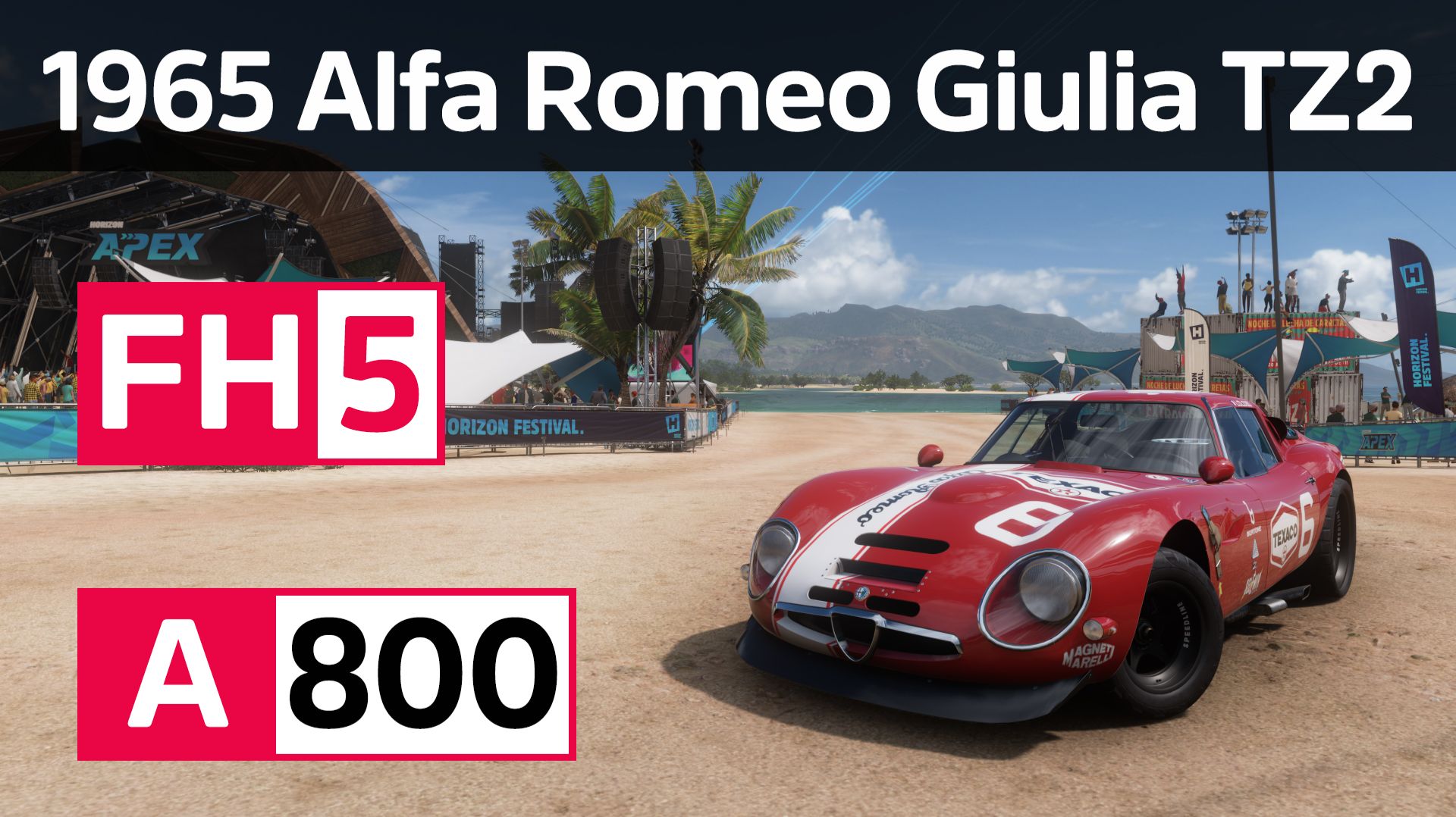 Forza Horizon 5 - 1965 Alfa Romeo Giulia TZ2, Race