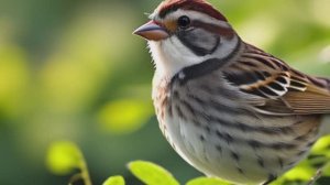 Звук природы. Птицы. Пение Воробья утром весной в деревне