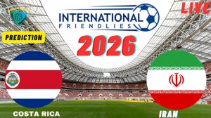 Коста-Рика — Иран Футбол Товарищеские матчи Прямая Трансляция