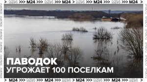От половодья в Подмосковье могут пострадать больше 100 населенных пунктов - Москва 24