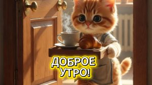 ДОБРОЕ УТРО! Музыкальная открытка с добрым утром! ✨☀️
