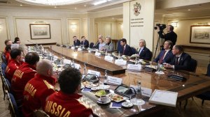 Председатель Совета Федерации В. Матвиенко провела встречу с членами паралимпийской сборной России