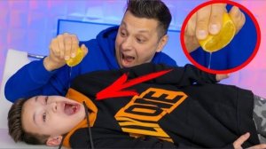 КТО ХУЖЕ НАРИСУЕТ ТОТ ЭТО СЪЕСТ ЧЕЛЛЕНДЖ ! Кто КРУЧЕ Артур или Папа?