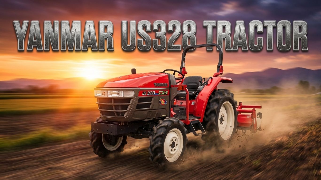 Обзор трактора Yanmar US328 ---- ПРОДАН!✅