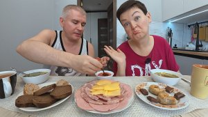 Мукбанг пришло время что то МЕНЯТЬ в нашей жизни! ВСЁ делаем ВОВРЕМЯ не ПЕРЕПЛАЧИВАЕМ! Семейный обед