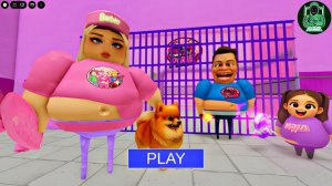 Игровой процесс Cansel Prison Run #Obby #roblox