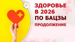 Здоровье в 2026 по Бацзы. Продолжение