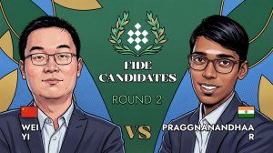 Французская защита на топ-уровне: скрытые идеи и упущенный шанс в партии Вей И - Прагнанандха