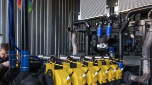 Испытание газопоршневой электростанции ГПЭС 350 кВт, ЯМЗ-8503, АГ-350С-Т400-3РН