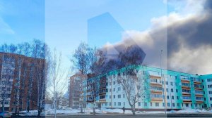 Один человек погиб при пожаре на предприятии в Нижнекамске