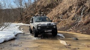 Пузотеркам не соваться!? Едем на Ниве к водопаду и скале в Башкирии